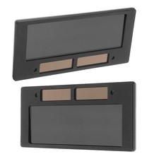 2Pcs Solar Welding Lens Auto Darkening Black Welding Protection