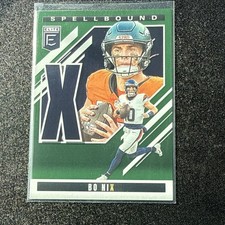 Panini 2025 Donruss Elite Bo Nix Denver Broncos Spellbound Insert #28
