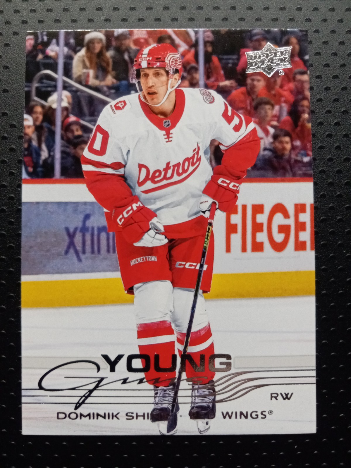 2025-26 Upper Deck Series 1 Young Guns #234 Dominik Shine Rookie Card