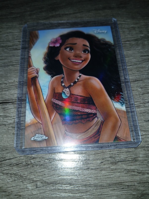 2026 Topps Chrome Disney Moana #AD-10 Art Of Disney SSP Case Hit
