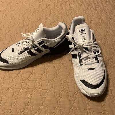 adidas ZX 1K Boost Cloud White Black Men Athletic Sneaker