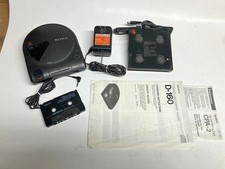 TESTED Sony D-160 Compact Disc CD Player, CPM-100p Mounting, AC Adapter CPA-2