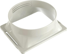 Portable Air Conditioner Square Exhaust Hose Coupler 5.9 Inch