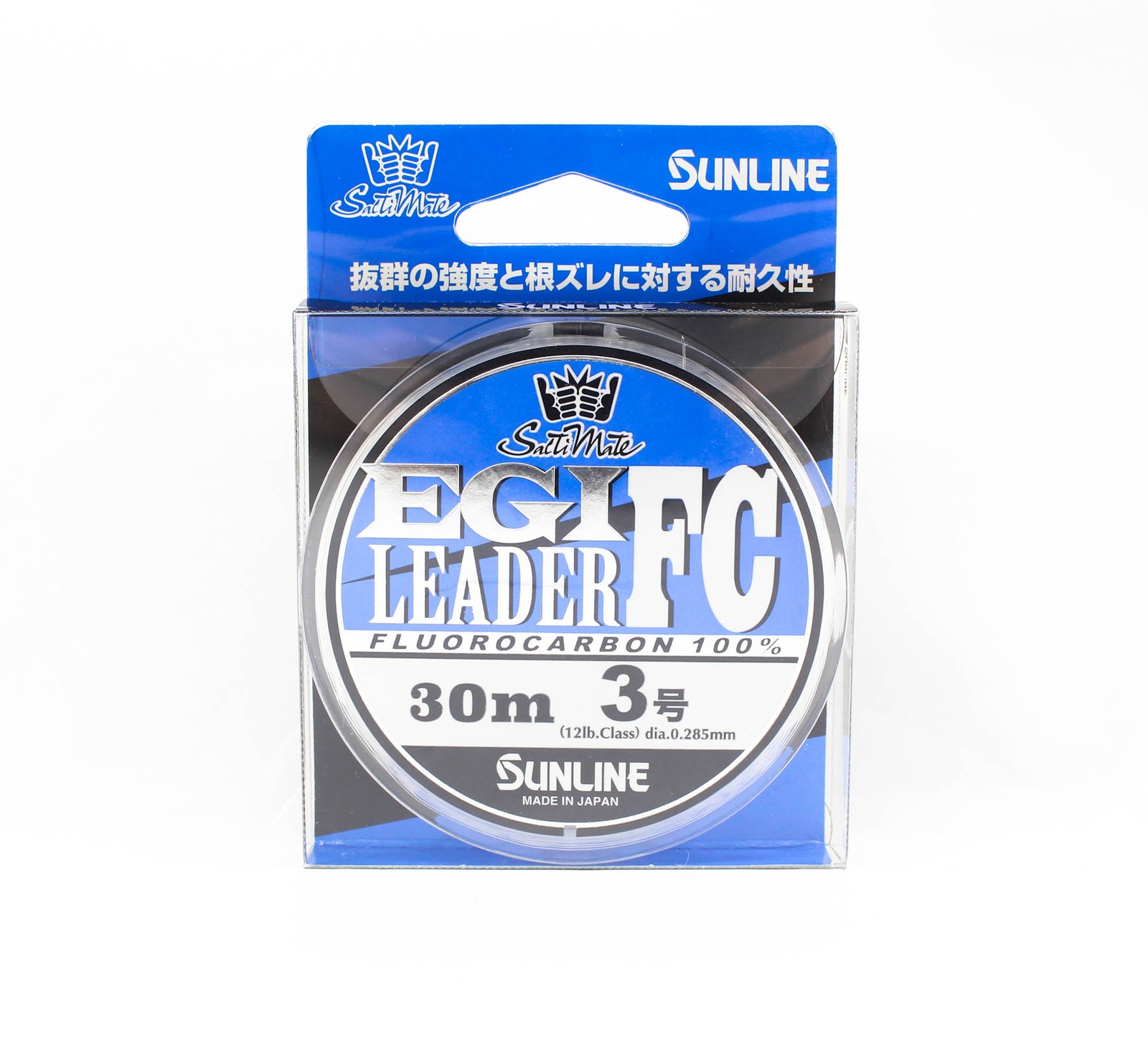 Sunline Fluorocarbon Leader Egi Saltimate 30m #3 12lb (1201)