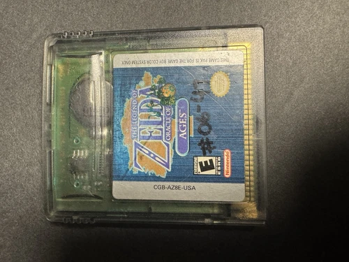 The Legend of Zelda: Oracle of Ages (Nintendo Game Boy Color, 2001) - Authentic