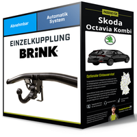 Abnehmbare AnhäNgerkupplung FüR Skoda Octavia Kombi 12- III Typ 5E5 Brink NEU
