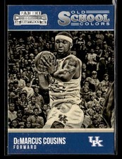 2015 Panini Contenders Draft Picks #8 DeMarcus Cousins Old School Colors card