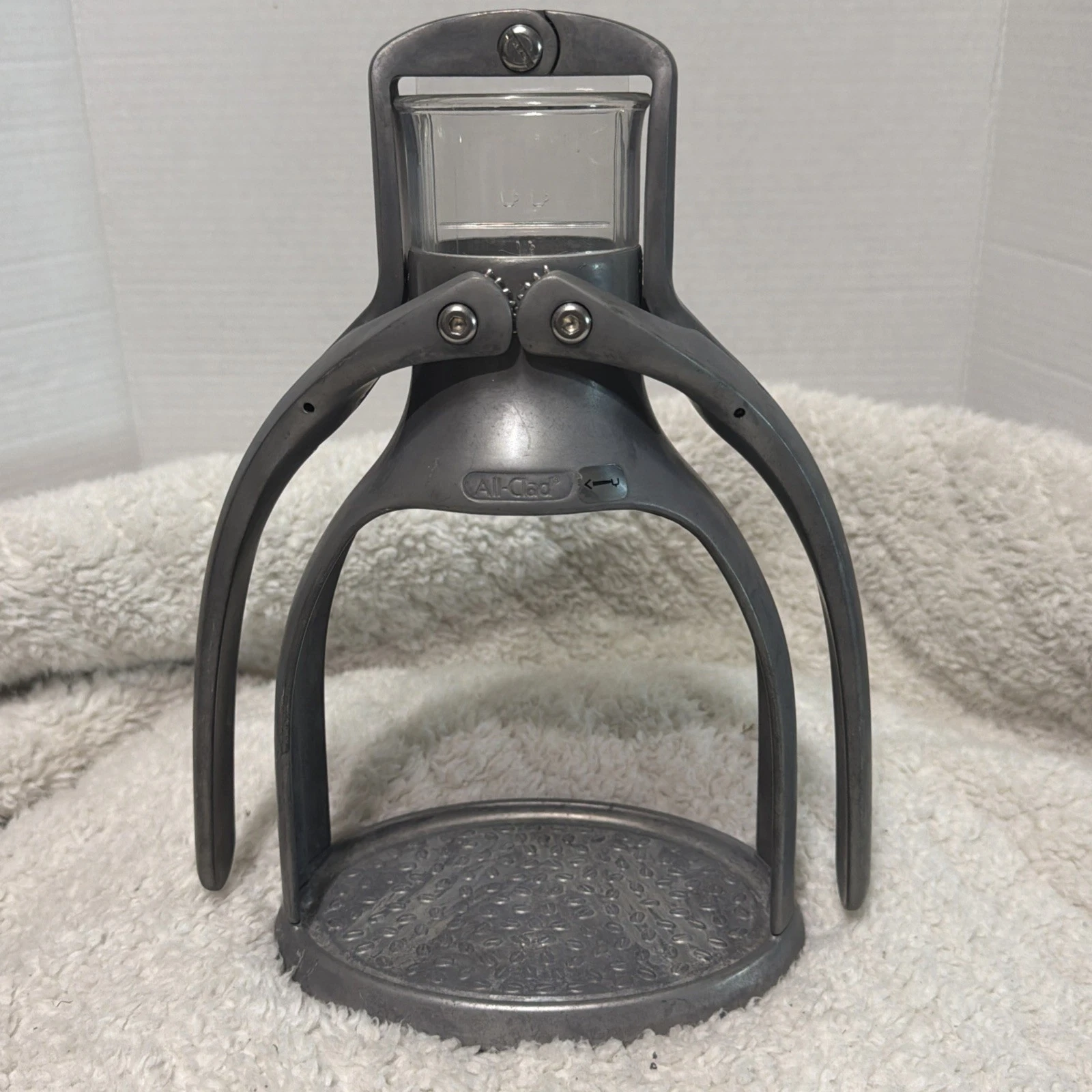 All-Clad Manual Espresso Maker Silver Stainless Steel Lever Action Coffee Press
Opens in a new windo