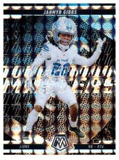 2025 Panini Mosaic - Jahmyr Gibbs - Touchdown Masters Mosaic Silver No.6
