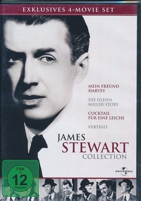 James Stewart Collection - Exklusives 4-Movie Set (DVD) Neu