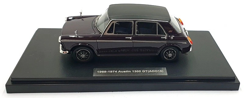 Matrix 1/43 Scale MX30110-043 - 1969-1974 Austin 1300 GT (ADO16) Black Tulip - Image 4 of 4