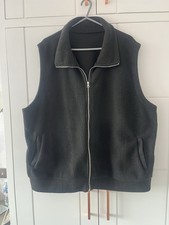 Woman’s Black Fleece Gilet