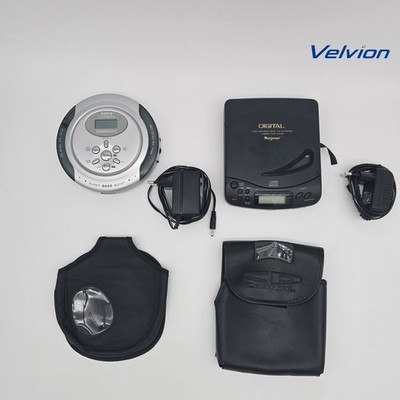 2x Discman CD Player Konvolut Soundwave Magnum DEFEKT Bastler gut  