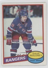 1980-81 O-Pee-Chee Dave Maloney #7 0m8e