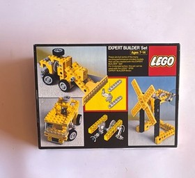 Lego Expert Builder Set 8020 Vintage 1984 Technic Yellow Utility Truck Complet