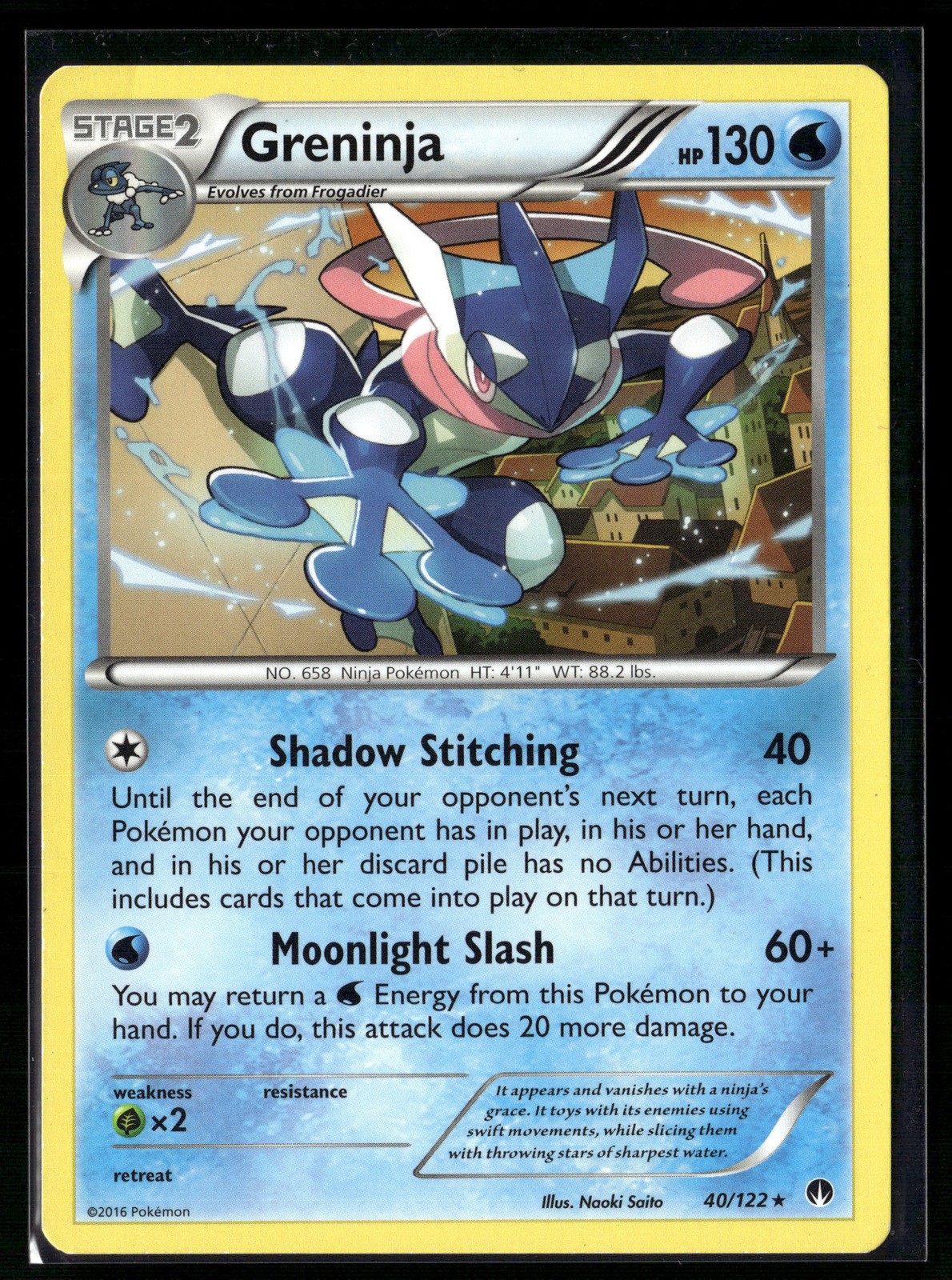 Pokemon TCG XY - BREAKpoint #40/122 Greninja