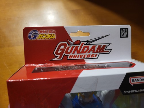 Gundam Universe SHINING GUNDAM GF13-017NJ GU26 Action Figure Bandai Namco - Picture 6 of 8