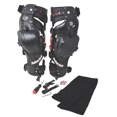 Asterisk Ultra Cell 4.1 Knee Braces (Pair) for Outdoor Extreme Sports-Large