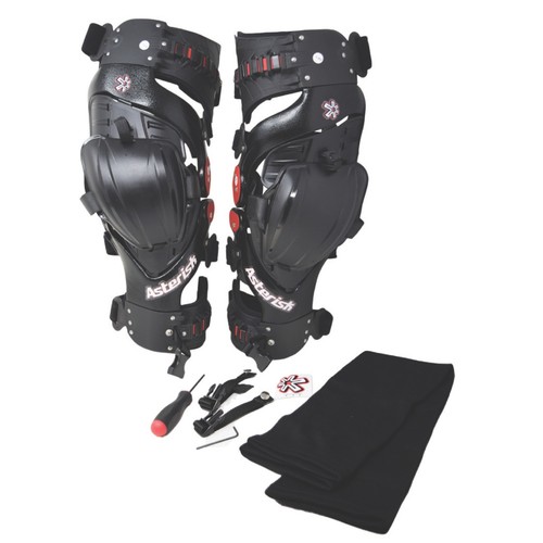 Asterisk Ultra Cell 4.1 Knee Braces (Pair) for Outdoor Extreme Sports-L - Picture 1 of 9