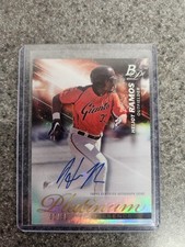 2018 Bowman Platinum Baseball Heliot Ramos Platinum Presence Auto /50