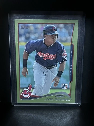 2014 Topps - Jose Ramirez #424 Green (RC)