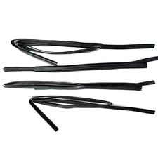 4Pcs 1991-97 For Toyota Land Cruiser Front Rear RH & LH Door Glass Run Kits