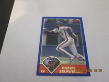 DARRYL STRAWBERRY METS 2023 TOPPS ARCHIVES BLUE BORDER CARD #244 (S)