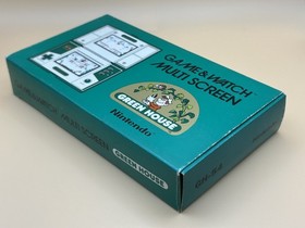 Nintendo Game & Watch GREEN HOUSE GH-54 1982 NEW