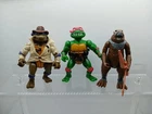Teenage Mutant Ninja Turtles 1990s Retro Toy Lot Of 3 TMNT Vintage Toys