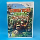 Donkey Kong Country Returns (Nintendo Wii, 2010) DK Video Game CIB🔥