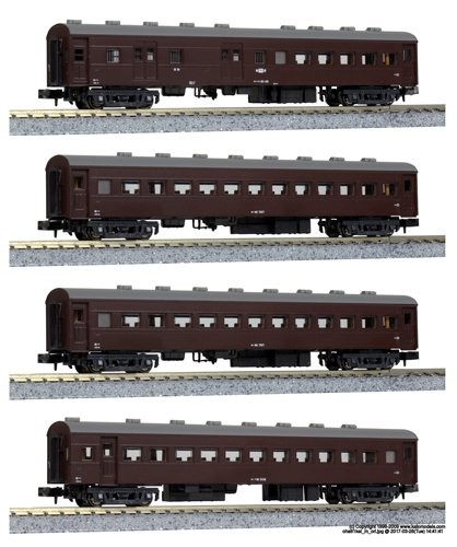 Модель поезда KATO N scale Oha 61-системный комплект пассажирских поездов SP Product 10-1370 40190₽