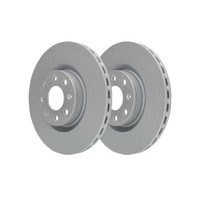 2X Bremsscheibe ATE 24.0122-0241.1 Passend FüR Fiat Opel Vauxhall
