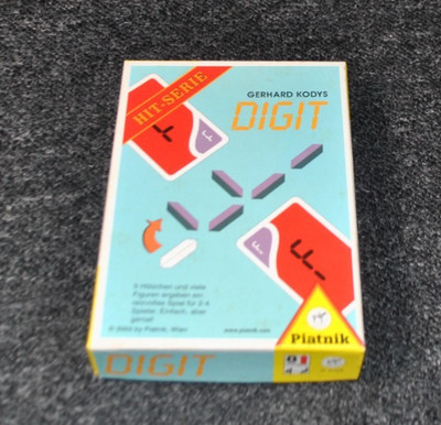 DIGIT Lege- und Kartenspiel von Gerhard Kodys Piatnik 1987