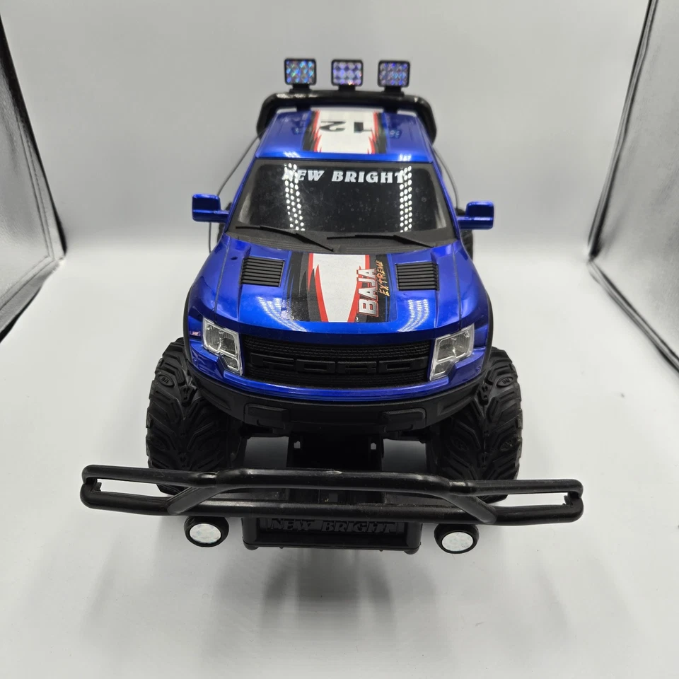 New Bright Ford F-150 Raptor SVT RC Monster Truck 2.4GHz AS IS ** READ - Image 4 of 4