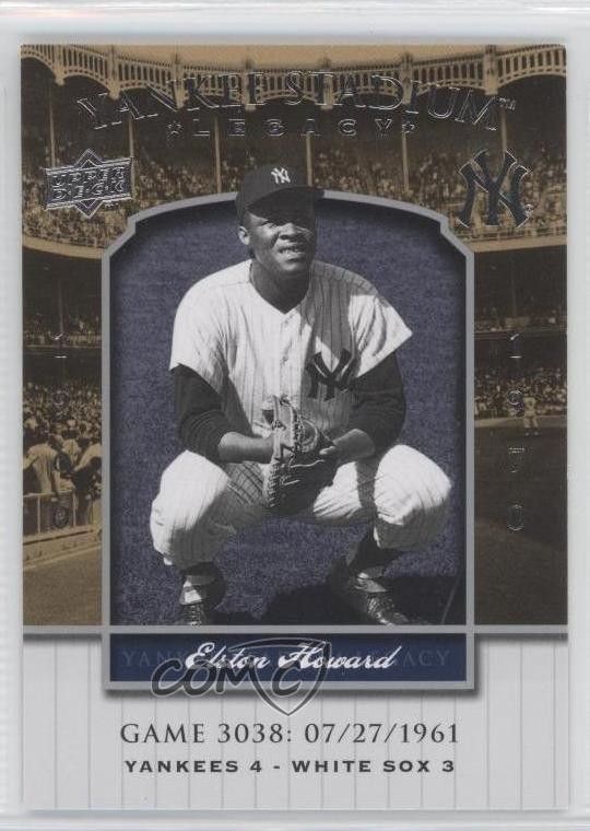 2008 Upper Deck Yankee Stadium Legacy Elston Howard #YSL3038 0a7