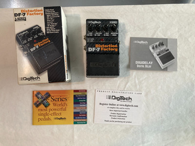 DigiTech DF-7 Distortion Factory Modeling Pedal - Excellent Condition
