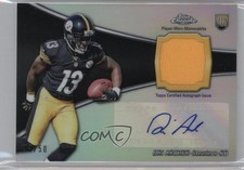 2014 Topps Chrome Rookie Auto Patch 42/50 Dri Archer #RAP-DAR Patch Auto 3c4