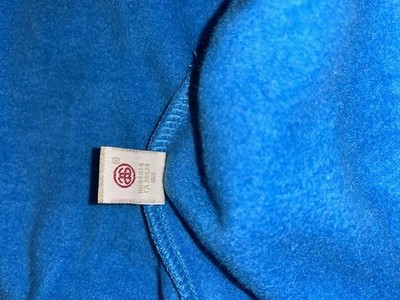 Stussy Honolulu XL Royal Blue Men's Zip -up Hoodie Archive cut tag