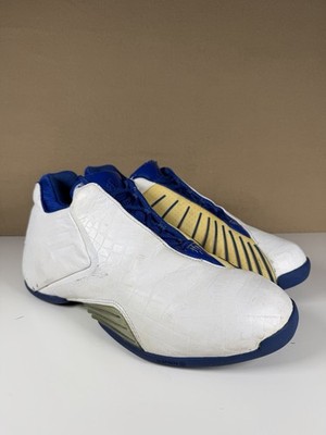 2006 OG Adidas T-Mac 3 RestomodOrlando White Leather Shoes Mens Size 10.5 RARE