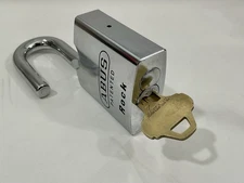 ABUS 83/55 S2 Padlock with Schlage Everest Primus High Security Cylinder