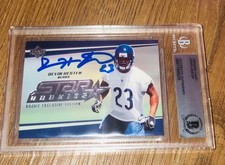 Devin Hester 2006 Upper Deck Star Rookies #244 Signed Rookie Card Auto Beckett