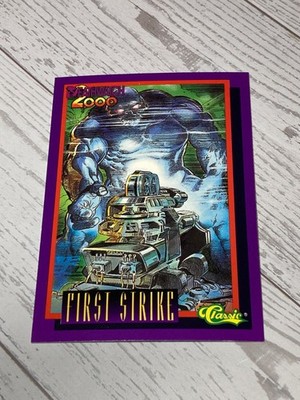 Deathwatch 2000 First Strike Card #40 1993 Classic Games Continuity Comics Vtg
