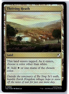 Thriving Heath Avatar: The Last Airbender 262 FOIL Near Mint