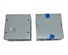 Lot Of 2, Hoffman  Enclosure, ASE6X6X3, SCR CVR Pull Box, 41599