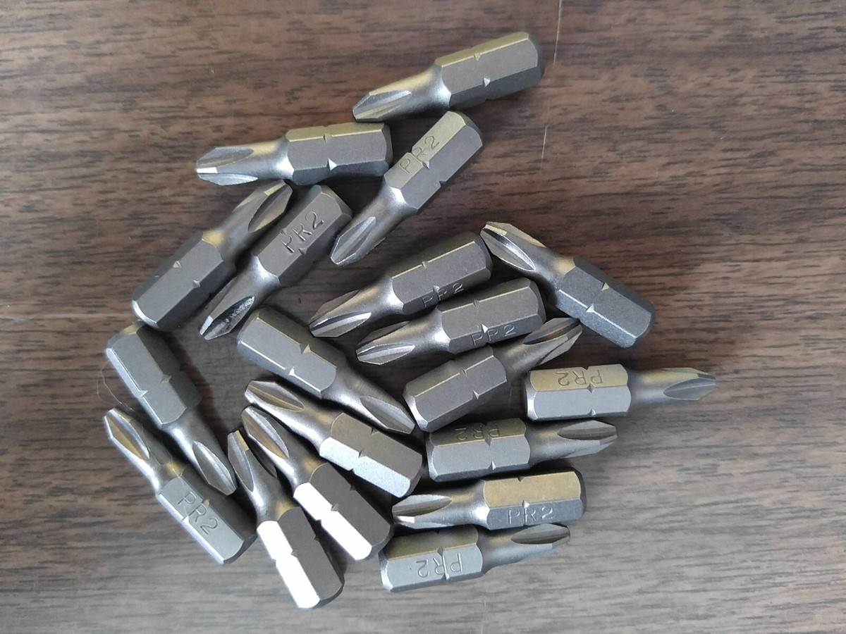 20x Phillips Magnetic Screw Driver Bit Quick Release 1/4 Hex Shank