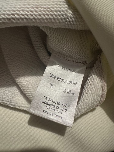 NEW BAPE x Kidsuper Camo Shark Hoodie RARE A Bathing Ape - Picture 6 of 8