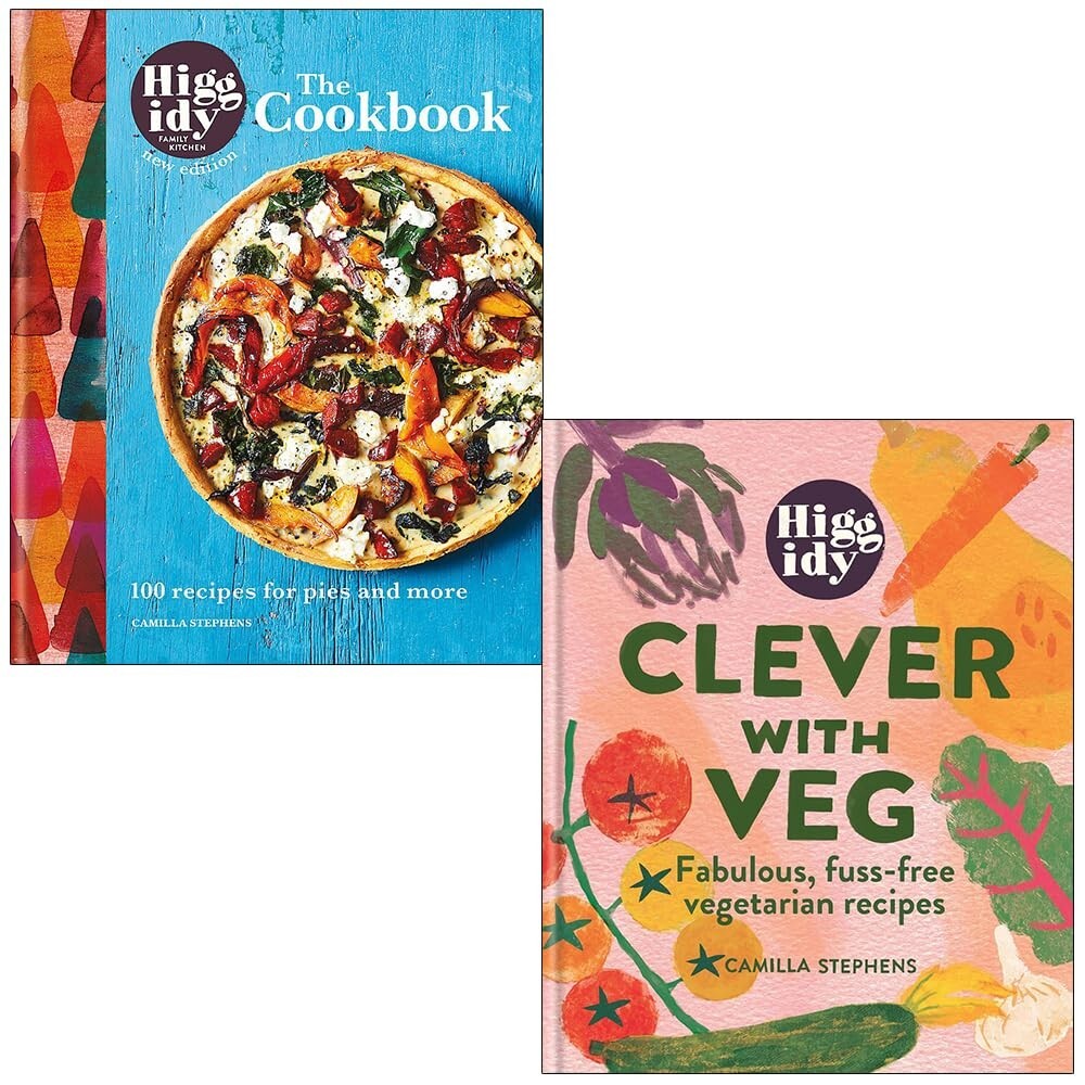 Camilla Stephens Collection 2 Books Set Higgidy Cookbook,Higgidy Clever with Veg