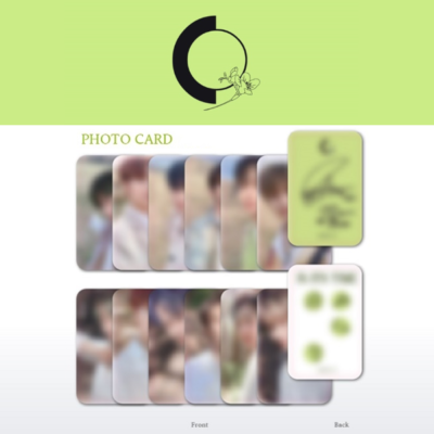 ONEUS - 1ST SINGLE ALBUM IN ITS TIME PHOTO CARD SEOHO HWANWOONG