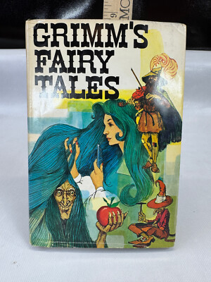 Grimm's Fairy Tales Hardcover Book Jakob and Wilhelm Grimm Book Club Edition