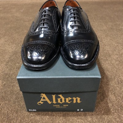 Alden 5165 Medallion Tip Bal Shoe